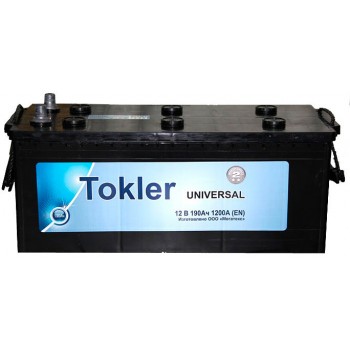 Аккумулятор TOKLER Universal 6cn-190 (рос) 1200А 513*223*223 Аккумулятор TOKLER Universal 6cn-190 (рос) 1200А 513*223*223
