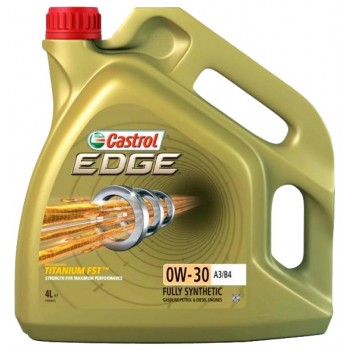Масло моторное CASTROL EDGE Titanium FST 0W-30 A3B4 синтетическое 4 л. 4008177076916 Масло моторное CASTROL EDGE Titanium FST 0W-30 A3B4 синтетическое 4 л. 4008177076916