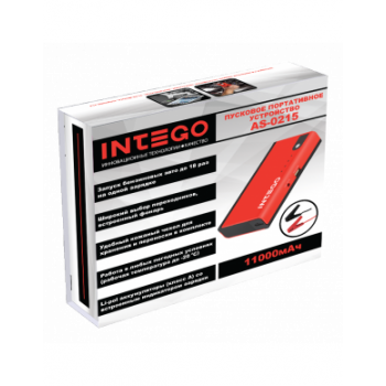 Портативное пуско-зарядное устройство INTEGO AS-0215