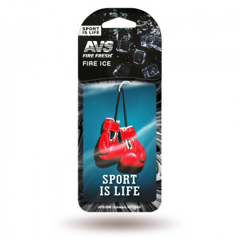 Ароматизатор AVS APS-009 Sport is Life (аром. Fire Ice/Огненный лёд)