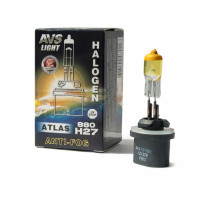 Галогенная лампа AVS ATLAS ANTI-FOG BOX желтый H27/880 12V.27W