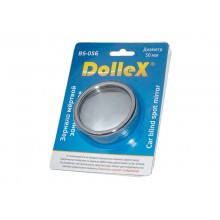 Зеркало 'мертвой зоны' на липучке круглое (D=50 мм) хром DolleX BS-056