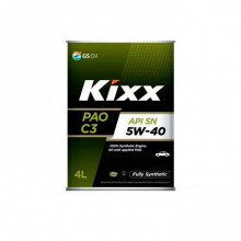 Масло моторное KIXX PAO C3 5W-40 SN ACEA: A3/B4,C3 4л синтетическое L209244TE1
