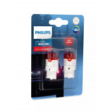 Автомобильные LED лампы Philips Ultinon Pro3000 SI W21/5W 12V RED 11066U30RB2
