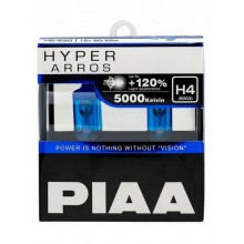 Галогеновые лампы PIAA Н4 HYPER ARROS (5000K) HE-920