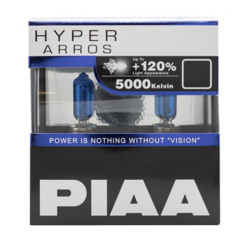 Галогеновые лампы PIAA Н8 HYPER ARROS (5000K) HE-924