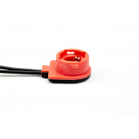 Адаптер D2S (10см) (от блока к лампе) мини красная шляпка влагозащищенный 1шт