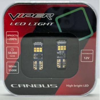 LED лампы Viper Т10 2016 18SMD Canbus 18S4062C