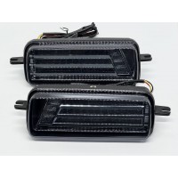 Поворотники LED в подфарники на Lada Niva 15W + ДХО