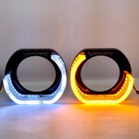 Ангельские глазки Viper I8-L-WY 3.0" плоский + поворотник