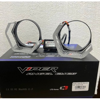 Ангельские глазки Viper I8-V30-WY 3.0" плоский + поворотник