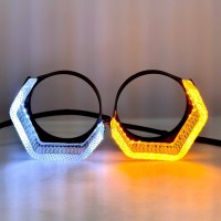 Ангельские глазки Viper I8-V30-WY 3.0" плоский + поворотник