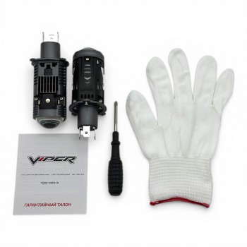 Комплект LED ламп головного света VIPER SHINE H4