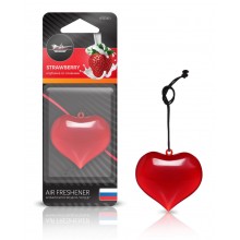 Ароматизатор AIRLINE подвесной "Сердце" клубника со сливками AFSE001