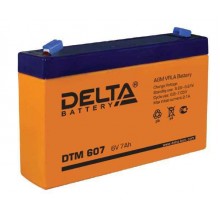 Аккумуляторная батарея Delta DTM 607  7 Ач  6 В