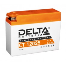 Аккумуляторная батарея Delta CT12025   2.5 Ач 12 В