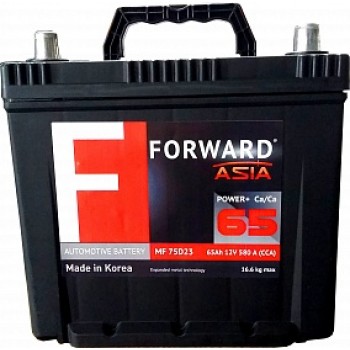 Аккумулятор Forward 6СТ-65 Asia 75D23L