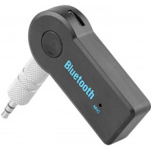 Автомобильный музыкальный приемник, адаптер Bluetooth - 3,5 мм jack AUX (громкая связь)