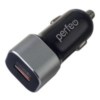 Автомобильное зарядное устройство PERFEO с разъемом USB, QC 3.0 I4618
