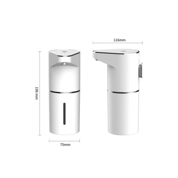 Диспенсер для мыла сенсорный дозатор для моющего средства белый AS127