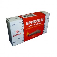 Брикеты для растопки Грилькофф (20шт)