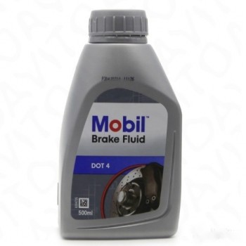 Тормозная жидкость Mobil Brake Fluid DOT 4  0.5л 150906R