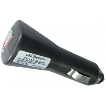 USB зарядное устройство от автомобильного прикуривателя АПЕЛ