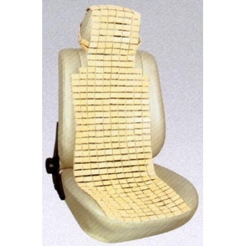 Накидка на сиденье бамбук FC-051 плоские прямоугольники