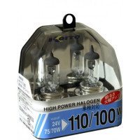 Лампа высокотемпературная Koito H4 24V 75/70W (110/100W)   Whitebeam P0591  2шт.