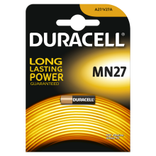 Батарейки DURACELL MN27 алкалиновые 12V 1 шт. 81488674