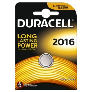 Батарейки DURACELL 2016 литиевые 3V 1 шт. 81575093