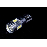Светодиодная лампа Т10 6SMD (5630) Canbus c линзой