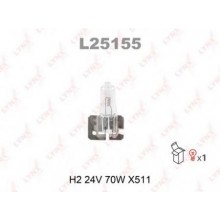 Лампа LYNXauto H2 24V 70W L25155