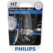 Лампа галогенная Philips H7 (55W) PX26d BlueVision Ultra 12V 12972BVU BW