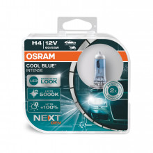 Лампа галогенная OSRAM COOL BLUE INTENSE (NEXT GEN) H4 (60/55W) P43t 12V 2шт. 64193CBN-HCB
