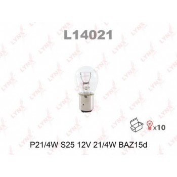 Лампа LYNX P214W S25 12V 214W L14021