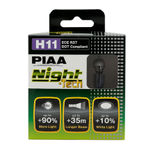 Лампа PIAA BULB NIGHT TECH H11 (HE-824) 3600K HE-824-H11