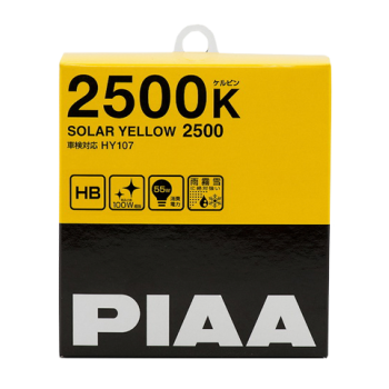 Лампа PIAA BULB SOLAR YELLOW HB3/HB4 (HY107) 2500K HY107-HB