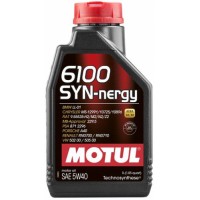 Моторное масло MOTUL 6100 SYN-NERGY SAE 5W40  1л.  107975