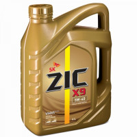 Моторное масло ZIC X9 5W-40 4л синтетическое 162613