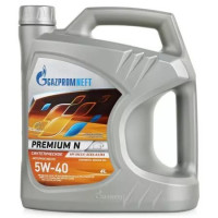 Масло моторное GAZPROMNEFT Premium N 5W-40 синтетическое 4 л. 2389900144