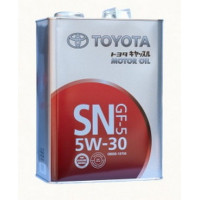 Моторное масло TOYOTA SN 5W-30, 4л 08880-10705