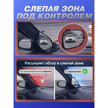 Зеркало обгона для праворульных авто Совиный глаз